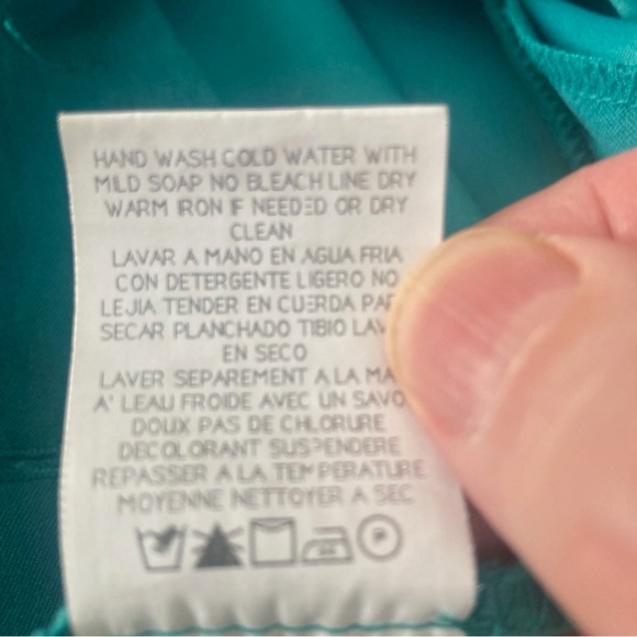 Vintage Leslie Fay dresses  green dagger lapel button down blazer suit jacket - Picture 6 of 9